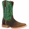 Durango Rebel Pro Evergreen Western Boot, BRIDLE BROWN/EVERGREEN, M, Size 8 DDB0461